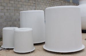 Cylindrical housing tanks