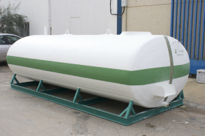 Rolling tank with frame from 9,000 L