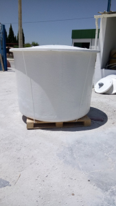 Cylindrical housing tank