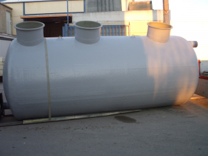 Large format septic tank